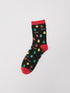 LC Waikiki Christmas Themed Women's Crew Socks